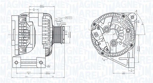 MAGNETI MARELLI Generaator 063731439010